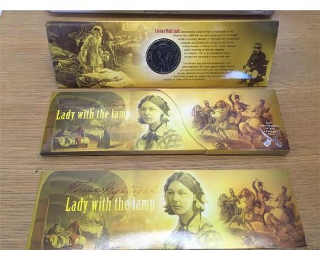 Royal Mint Lady With The Lamp Florence Nightingale commemorative coin