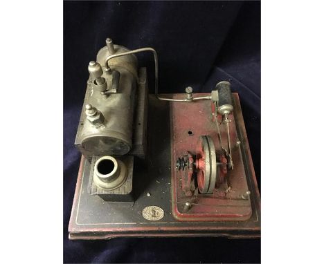 A steam engine by JF, made in Germany
