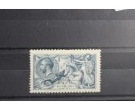 POSTAGE STAMP -&nbsp;S.G. 417 BRAD WILKINSON 10/= SEAHORSE, UN/M, one slightly short perf. at top
