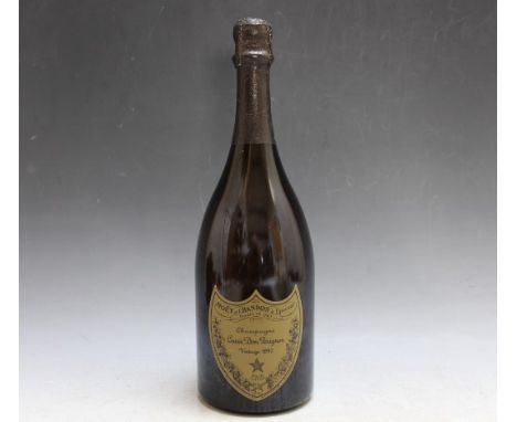 DOM PERIGNON - 1 BOTTLE OF 1990 VINTAGE CHAMPAGNE, storage conditions unknown, stamped on reverse 'For Duty Free Sale Only'