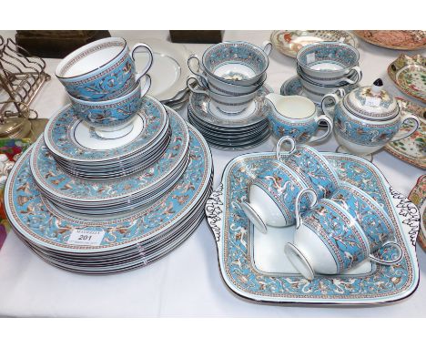 A Wedgwood Florentine 46 piece part tea and dinner service