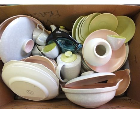 Various Poole Twin Tone pottery and animals etc