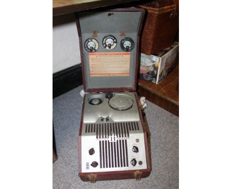 AN AMERICAN REEL TO REEL WIRE RECORDER DATED 1937