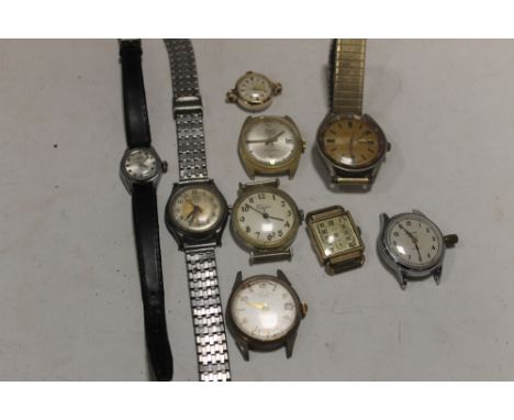 A SELECTION OF VINTAGE WRIST WATCHES