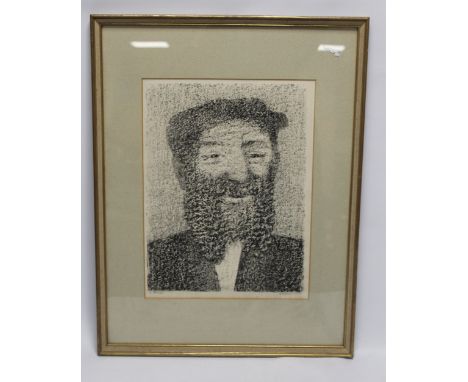 ANATOLI KAPLAN - SIGNED LITHOGRAPH ENTITLED 'TEVIA THE MILKMAN', 41 x 30 cm , frame size 67 x 51 cm