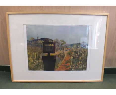 AFTER SIDNEY ROBERT NOLAN (1917-1992) "First Class Marksman" - from The Ned Kelly Series, limited edition colour Print, no. 2