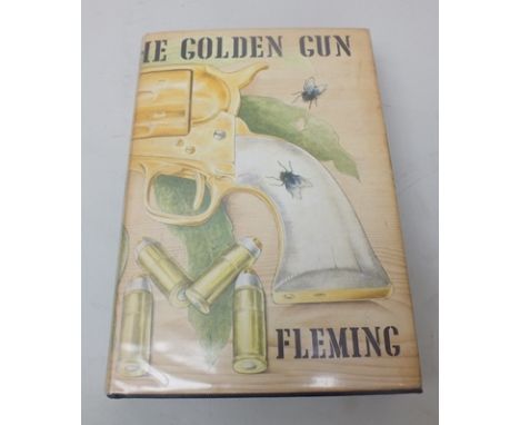 FLEMING, IAN "The Man With The Golden Gun" first edition 1965, Jonathan Cape, London, 1 black cloth volume with tooled spine 