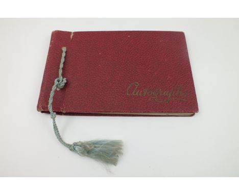 AN AUTOGRAPH BOOK CONTAINING A LETTER FROM ELGAR, written on "King Edward Hotel, Toronto" letter headed notepaper, also inclu