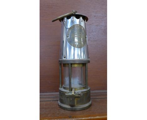 An Eccles miner's lamp, type 6