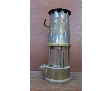 An Eccles miner's lamp, type SL