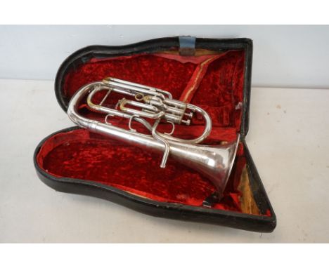 A plated brass Imperial Bassoon by Boosy &amp; Hawkes. 