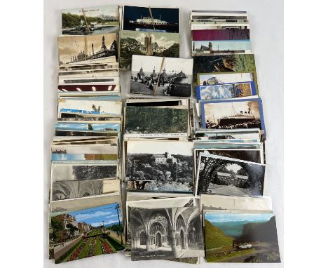Ex Dealers Stock - approx. 400 assorted Edwardian &amp; vintage British postcards from various destinations. 