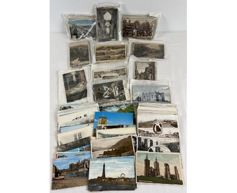 Ex Dealers Stock - approx. 300 assorted Edwardian &amp; vintage British postcards from various destinations. To include: Devo