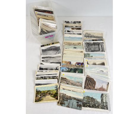Ex Dealers Stock - approx. 375 assorted Edwardian & vintage British postcards from various destinations. To include: Wales, K