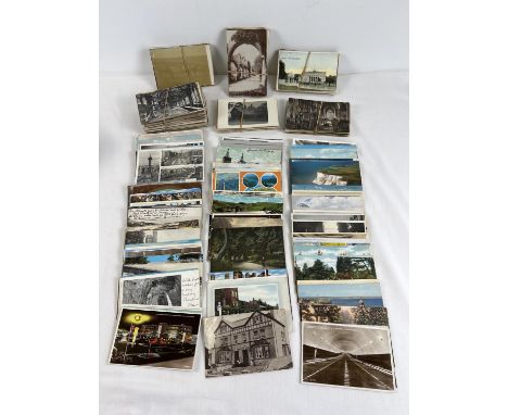 Ex Dealers Stock - approx. 450 assorted Edwardian &amp; vintage British postcards to include RP's. 
