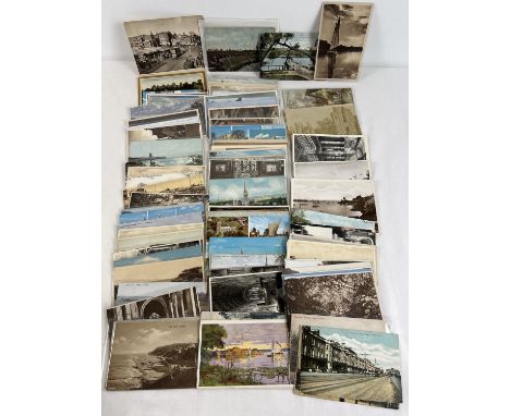 A collection of 100+ assorted Edwardian &amp; vintage Norfolk postcards. To include: Great Yarmouth, Cromer, Norwich and Mund