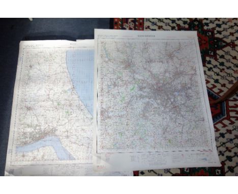 A QUANTITY OF ORDNANCE SURVEY MAPS