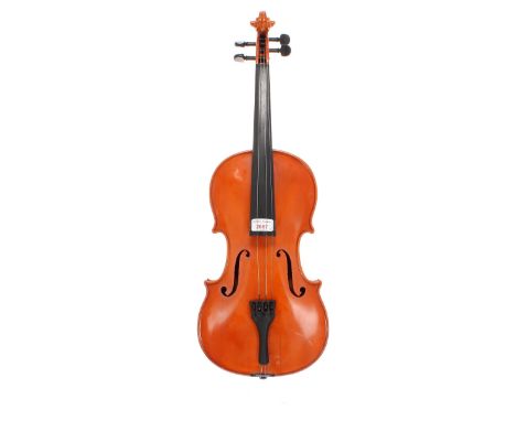 Contemporary German viola labelled Anton Klier, Geigenbaumeister..., 16", 40.60cm, case