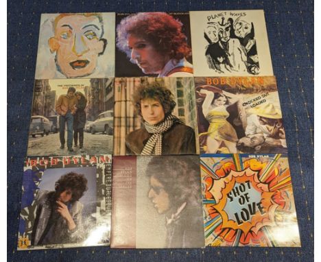 Vinyl Records; Bob Dylan, a collection of mainly original LP's, including 'Blonde on Blonde' CBS 66012, 'The Freewheelin' CBS