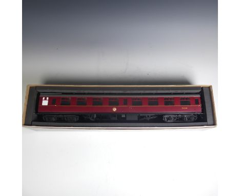 Tower Brass Models, gauge 1 / G scale, 45mm, Mark 1 passenger coach, BR maroon, no. M24681, boxed. 