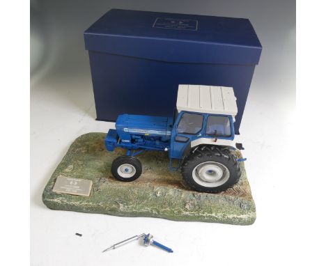 Universal Hobbies (1/16th scale) Ford 7000 Tractor “Ernest Doe”, 2009 Collectors Edition, No. 001 of 500, finished in blue an