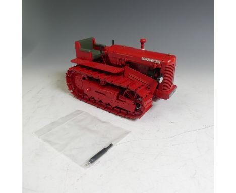 G&amp;M Originals (1/16th scale) David Brown 30TD Crawler Tractor, finished in red, limited edition no.49 of 50, with certifi