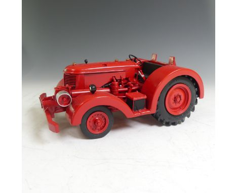 G&amp;M Originals (1/16th scale) David Brown Thresherman Tractor, finished in red, limited edition no.46 of 150, with certifi