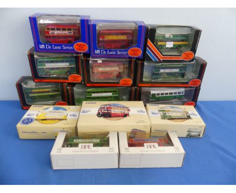 11 boxed EFE Exclusive First Editions 1:76 diecast Bus models, to include London Country, London Routemaster, Greenline, toge