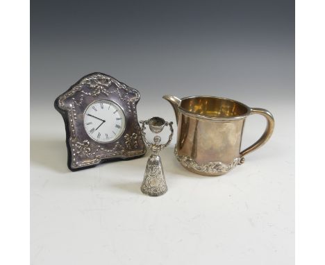 A late 19thC Continental silver miniature Wager Cup, with London import marks for John George Smith, 1897, of typical form, 6