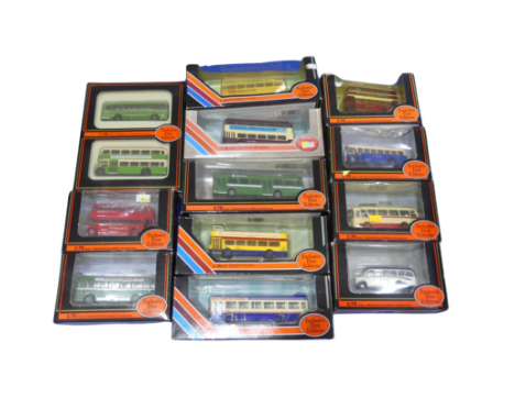 Gilbow Transport Vehicles, a collection of twenty-seven Exclusive First Editions model buses and coaches, including ‘Southdow