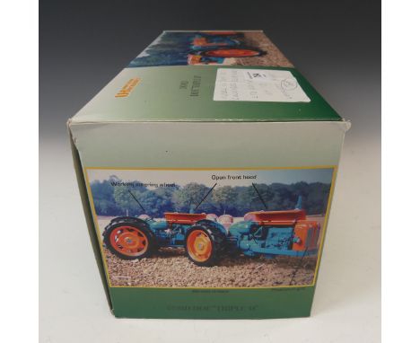 Universal Hobbies&nbsp;(1/16th scale) Fordson Doe Triple D, limited edition of 10, finished in blue and grey, boxed with orig