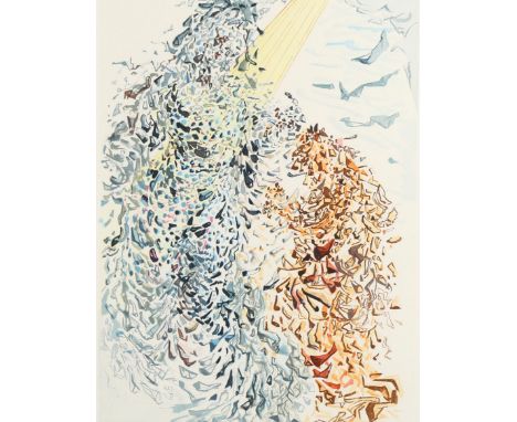 Salvador Dali (1904 - 1989), Paradise 11, lithograph, signed in pencil, image 25cm x 17cm, framedGood condition 