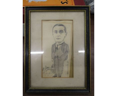 Vintage sketch of a man