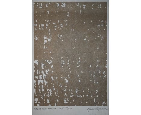 Ann-Marie James (b. 1981) - 'Midas and Bacchus', silkscreen, no. 23 from the edition of 100, signed and dated 2018, 23 x 16 c