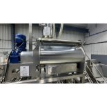 2020 Stainless Steel Shaft Paddle Mixer OE 565, sn: TPW-1000/2020004, c/w Phase Induction Motor