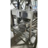 Stainless Steel Dumpster, on Wheels, c/w Motor, 63'' x 63'' x 59''H