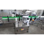 2020 BRIGHTIN Automatic Labeler, mod: BW-L, c/w Conveyor
