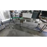 Stainless Steel Accumulation Table, c/w Motor