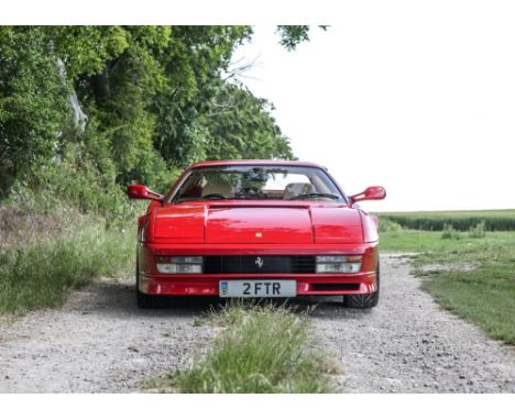 1991 Ferrari Testarossa Transmission: manualMileage:18272Ferrari unveiled the new Testarossa at the 1984 Paris Motor Show mar