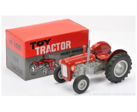 Maxwell Toys (India) Massey Ferguson Tractor - red, silver-grey - Near Mint a beautiful example in a generally Excellent grey