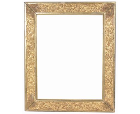 Rabbet Size: 20 x 15.5 in. Overall Framed Size: 25.5 x 21 in. (AAF 89-40) (324) Provenance: The historic period frame collect