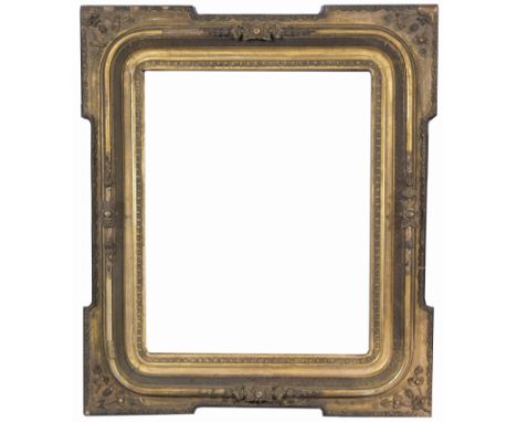 American 1850 Rabbet Size: 20 1/8 x 16 1/8 in. Overall Framed Size: 29 x 24 in. (15-9) (309) Provenance: The historic period 