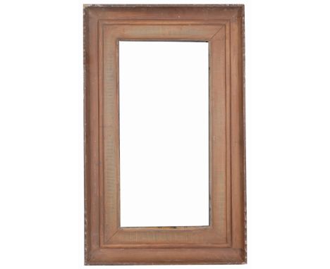 American 1950's Rabbet Size: 27 1/8 x 13 1/8 in. Overall Framed Size: 36 x 22 in. (97-51) (308) Provenance: The historic peri