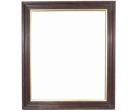 American Walnut Rabbet Size: 32 x 26.75 in. Overall Framed Size: 39 x 33 in. (86-425) (314) Provenance: The historic period f