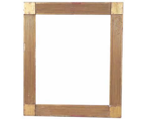 French European 1900 Rabbet Size: 18.5 x 15.5 in. Overall Framed Size: 22 x 19.5 in. (94-42) (300) Provenance: The historic p