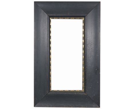 American 1890 Rabbet Size: 18 x 8.25 in. Overall Framed Size: 26 x 16 in. (95-145) (313) Provenance: The historic period fram