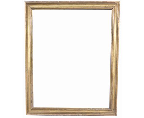 American 1830's Rabbet Size: 20 1/8 x 16 1/8 in. Overall Framed Size: 22 x 18 in. (16-24) (311) Provenance: The historic peri