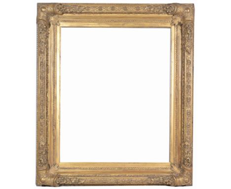 American School Gilt/Wood Frame Rabbet Size: 28 1/8 x 22 1/8 in. Overall Framed Size: 37 x 32 in. (99-319 A) (303) Provenance