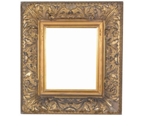 American 1880's Barbizon School. Rabbet Size: 11 1/8 x 9 1/8 in. Overall Framed Size: 20 x 18 in. (V 90-63) (318) Provenance: