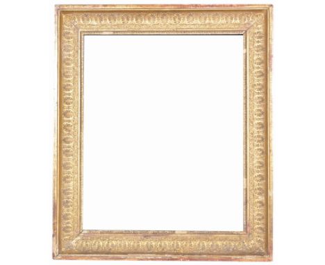 French Empire c.1820 Rabbet Size: 23 x 19 in. Overall Framed Size: 28 x 24 in. (96-73) (305) Provenance: The historic period 
